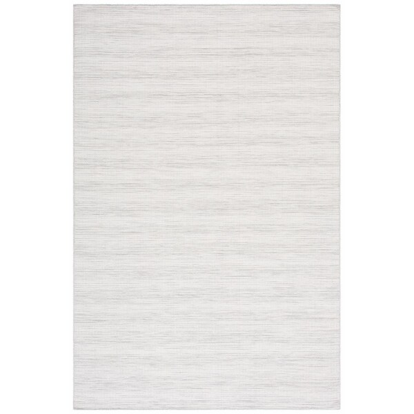 Safavieh 4 x 6 ft. Hampton Power Loomed Rectangle Rug Ivory & Grey HTN231A-4 - main